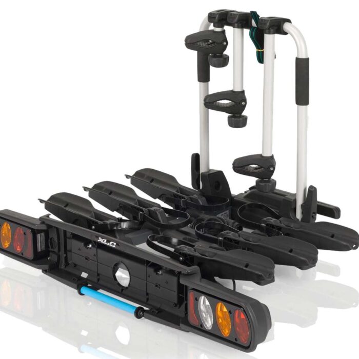 Porte-Vélos sur Boule d'Attelage XLC Beluga CC-C03 3 Vélos Noir