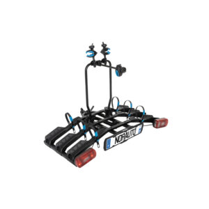 Porte-vélos sur attelage NORAUTO E-FIT 100-3 pour 3 vélos compatible vélo électrique