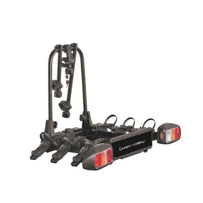 Porte-vélos attelage Green Valley Horizon - 3 vélos