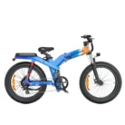 ENGWE X24 | Vélo électrique tout-terrain pliant 24" Fat Bike | Double batterie | Suspension triple | Autonomie 150 km