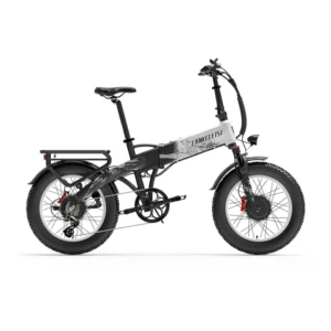 LANKELEISI X2000 MAX | Vélo électrique 20" pliant Fat Bike | Autonomie 130 km
