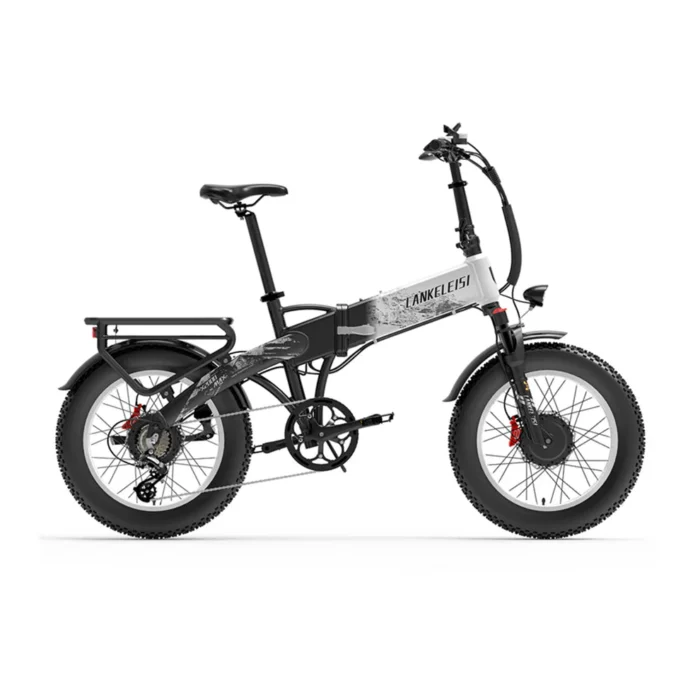 LANKELEISI X2000 MAX | Vélo électrique 20" pliant Fat Bike | Autonomie 130 km