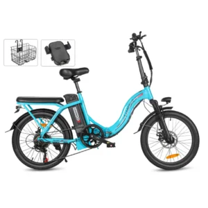 SAMEBIKE CY20 | Vélo électrique pliant 20” urbain | Autonomie 60 km