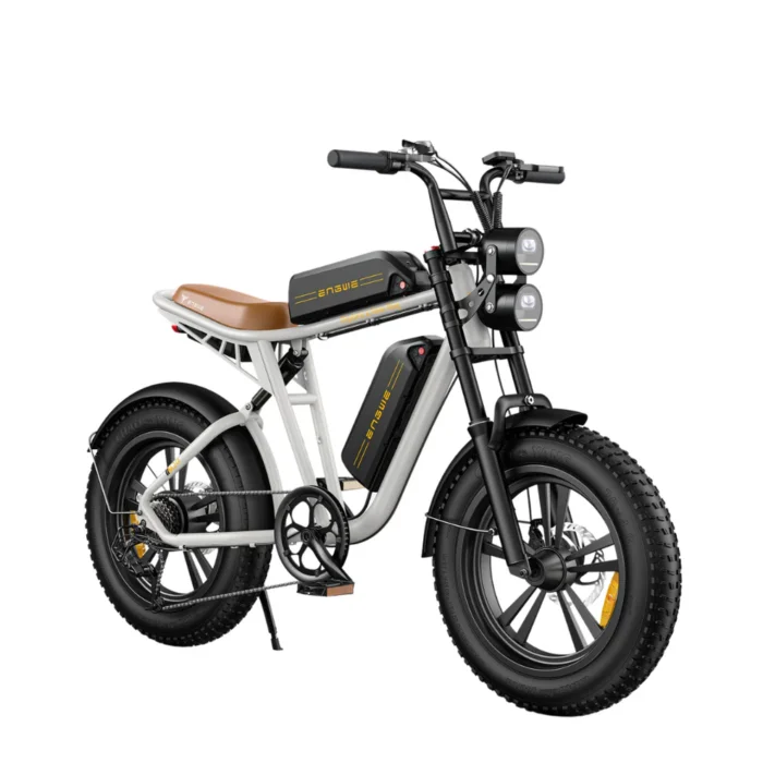 ENGWE M20 | Vélo électrique tout terrain 20" Fat Bike | Double batterie | Suspension hydraulique et à air | Autonomie 150 km
