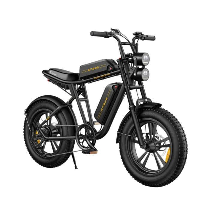 ENGWE M20 | Vélo électrique tout terrain 20" Fat Bike | Double batterie | Suspension hydraulique et à air | Autonomie 150 km