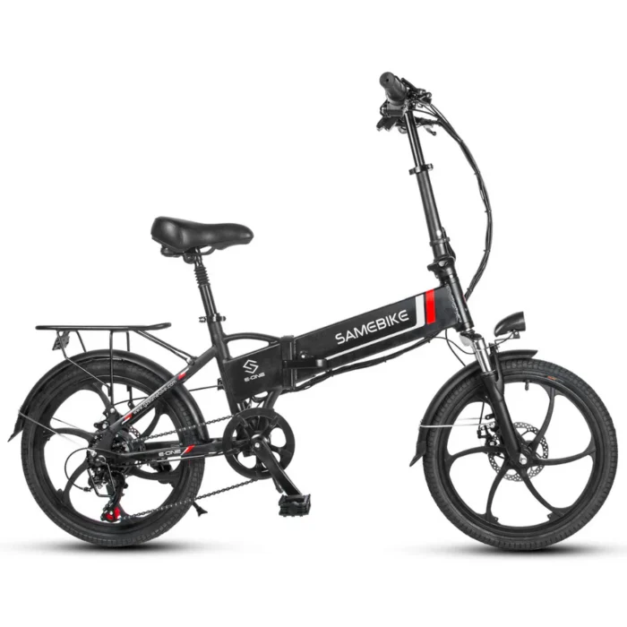 SAMEBIKE 20LVXD30 | Vélo électrique pliant 20” urbain | Autonomie 60 km