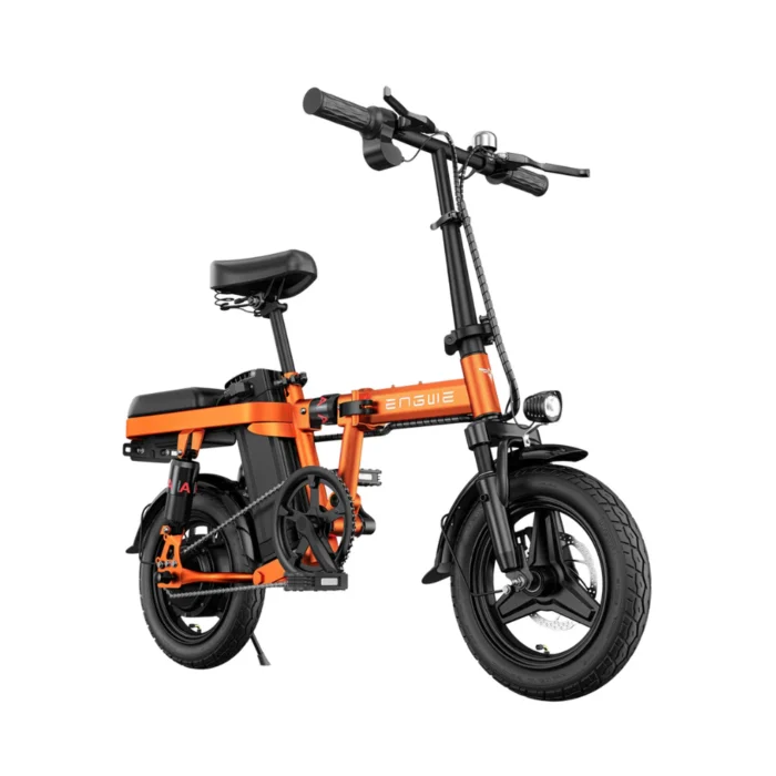ENGWE T14 | Mini vélo électrique urbain pliant 14" | Quadruple suspension | Autonomie 80 km