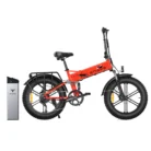 ENGWE Engine X | Vélo électrique pliant 20" Fat Bike | Suspension avant/arrière | Autonomie 120 km