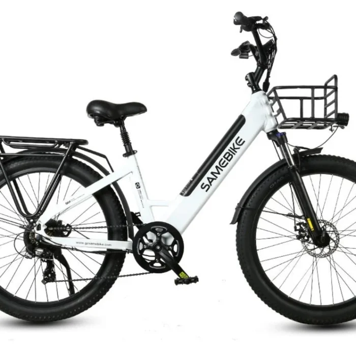 SAMEBIKE RS-A01 Plus | Vélo électrique urbain 26” Fat Bike | Autonomie 110 km