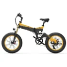 LANKELEISI X3000 PLUS | Vélo électrique VTT pliant 20" Fat Bike | double suspension | Autonomie 130 km