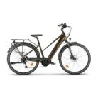 Vélo de ville électrique mixte Feu Vert Gravit-E 95 bronze