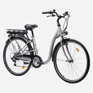 Vélo de ville électrique adulte Nakamura E-City 70 GRIS