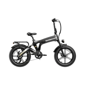 Vélo fat bike pliant électrique tout suspendue Velobecane Daddy