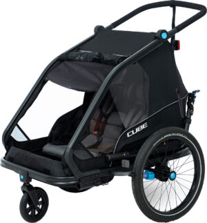 Remorque CUBE Kids Trailer Double CMPT
