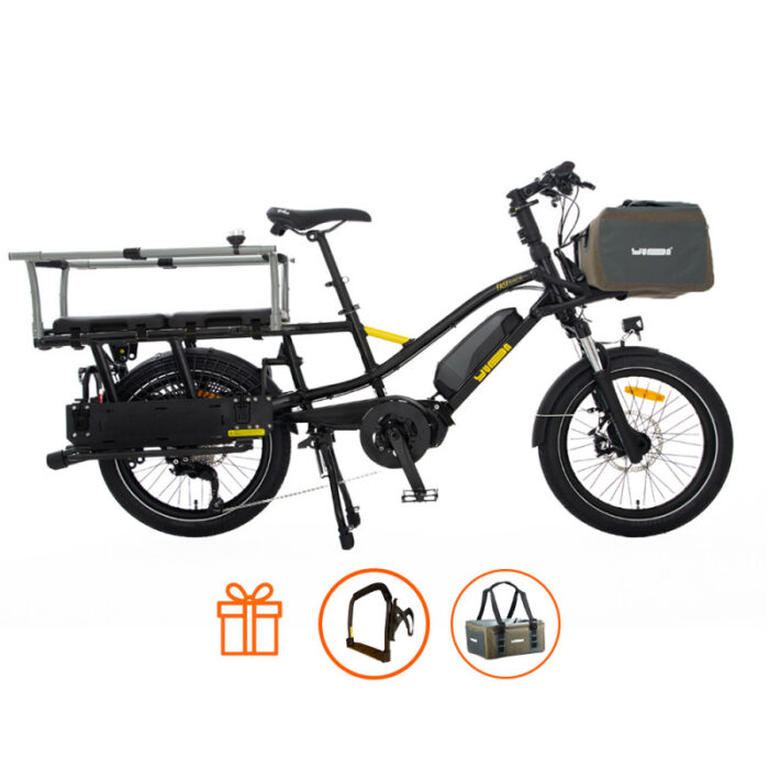Vélo cargo électrique Yuba FastRack